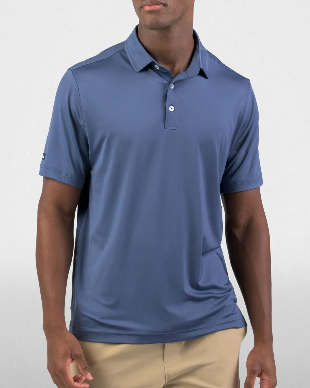 Indigo Mountain Polo - Good Good Golf performance golf polo