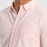 Desert Sand Pique Button Down