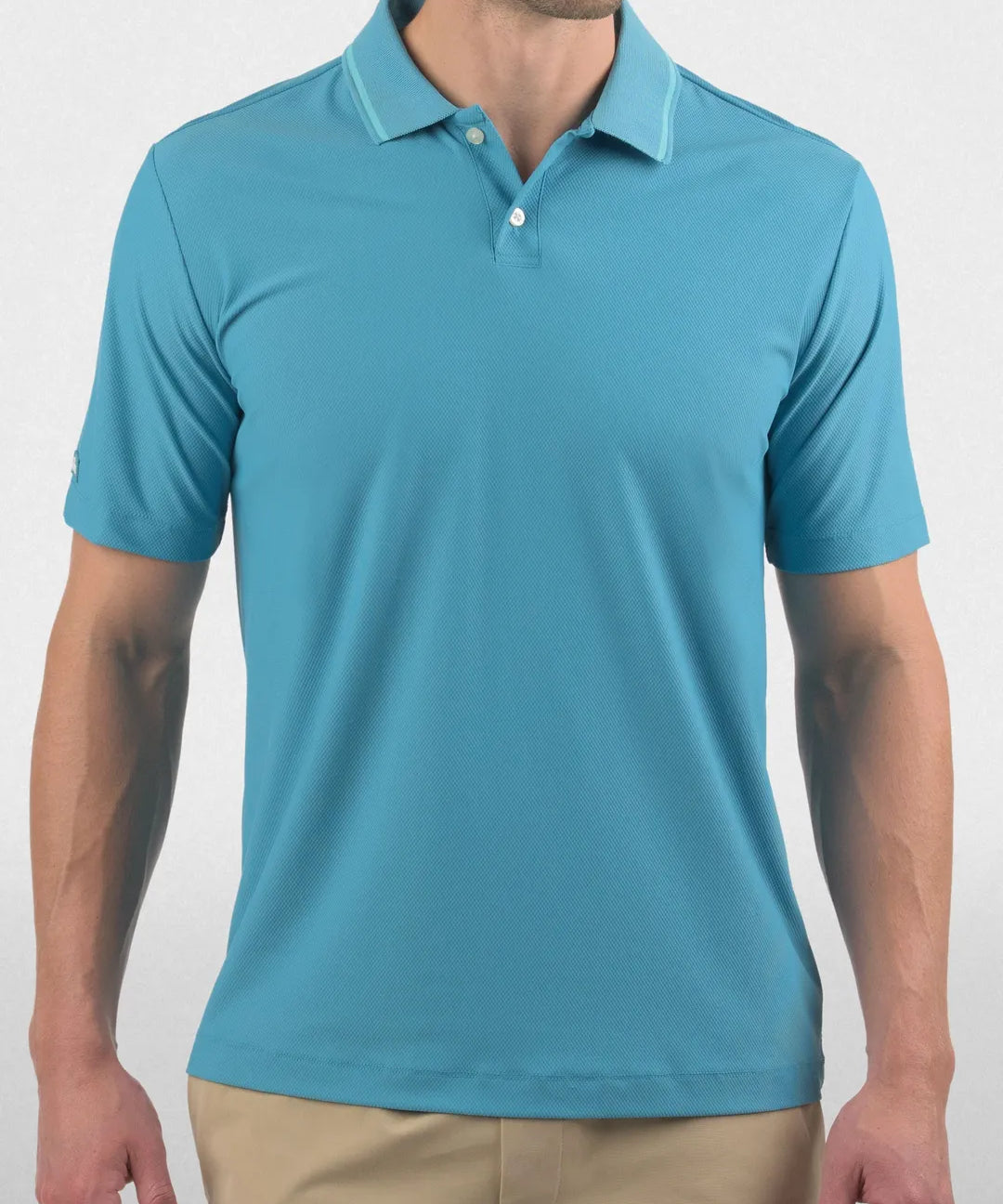 Ocean Eyes Textured Polo - Good Good Golf performance golf polo