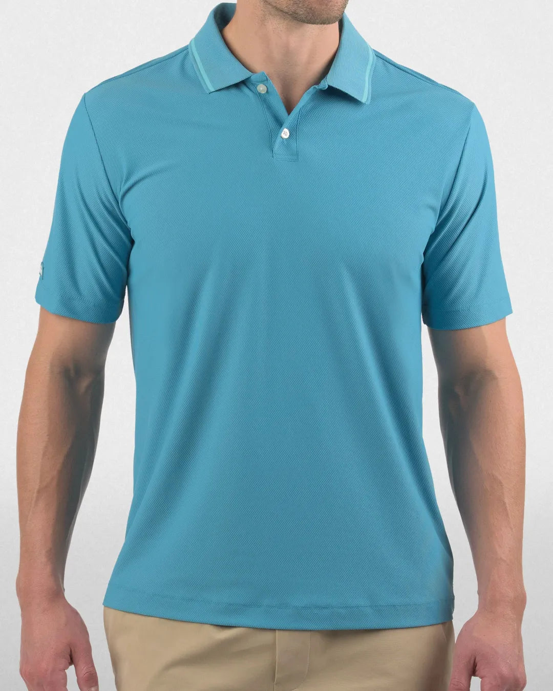 Ocean Eyes Textured Polo - Good Good Golf performance golf polo