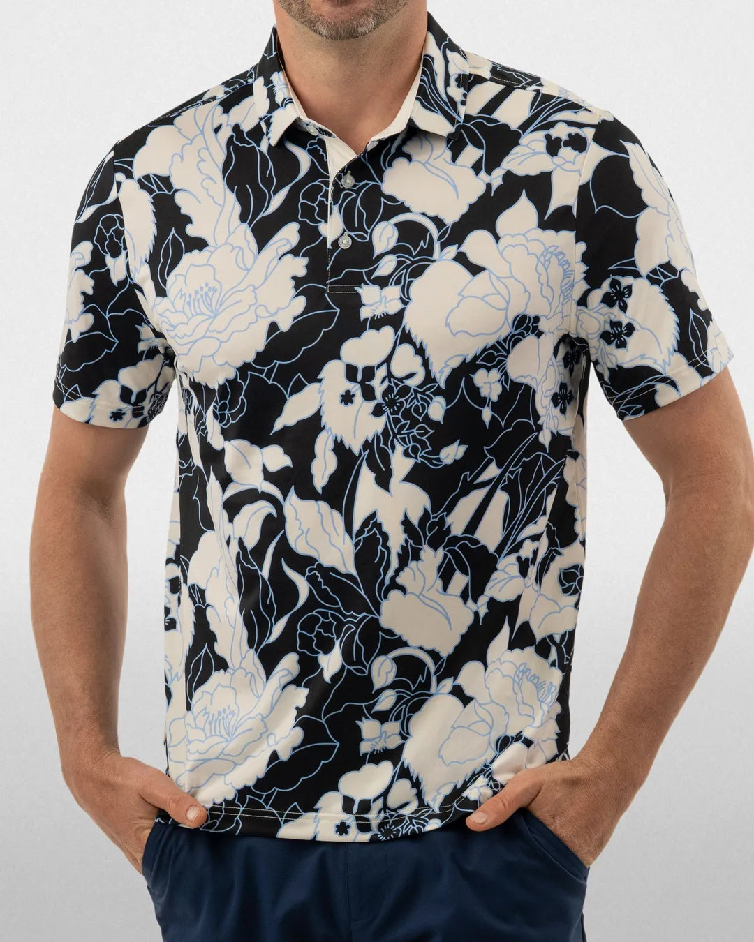 Pivot Petal Polo - Good Good Golf performance golf polo