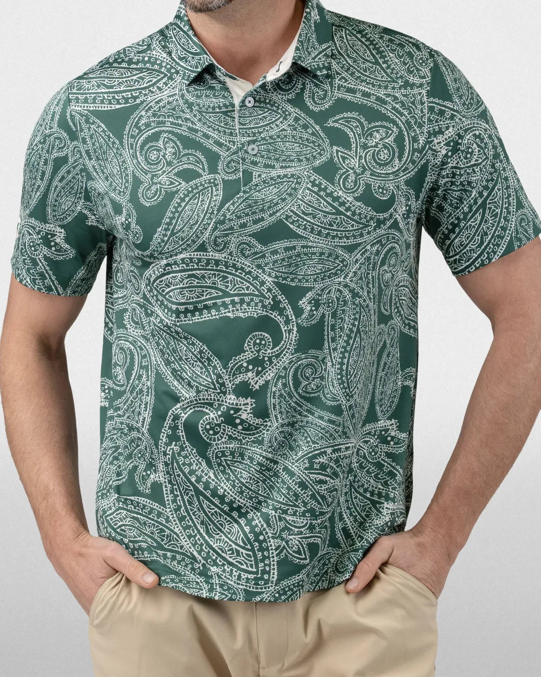 Practice Round Polo - Good Good Golf performance golf polo