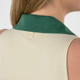 Women's Born To Golf Split Neck Crop Polo