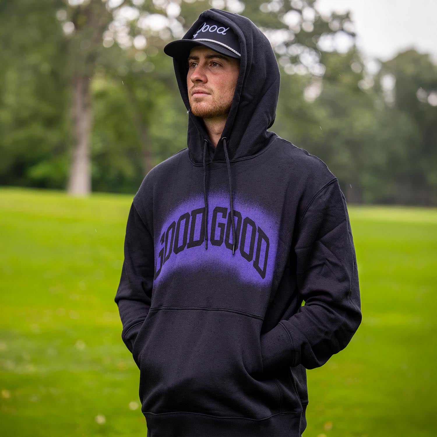 Purple Pass Fleece Hoodie – Good Good Golf