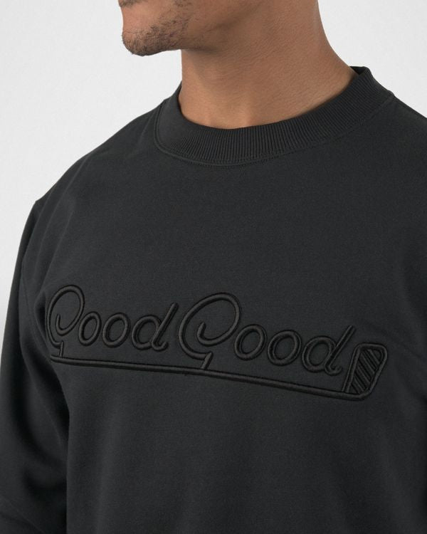 Blackout Fleece Crewneck – Good Good Golf