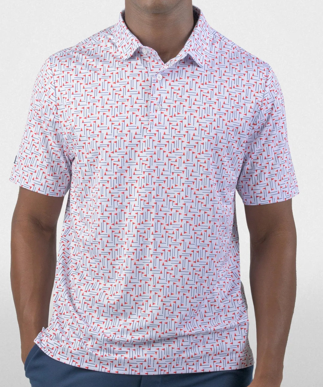 Red Flag Polo - Good Good Golf performance golf polo