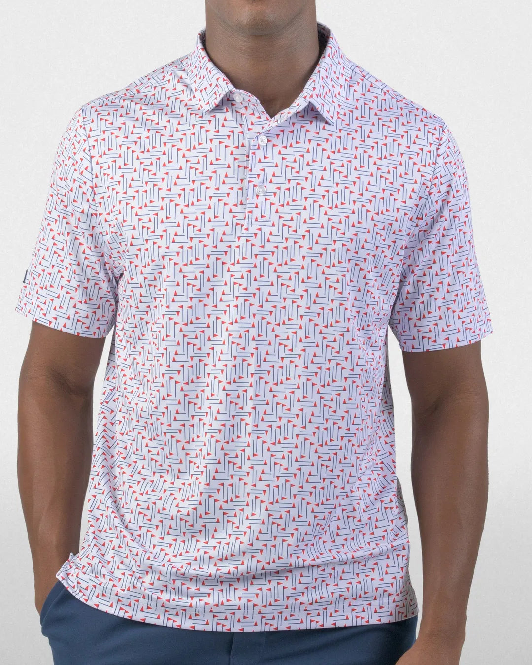 Red Flag Polo - Good Good Golf performance golf polo