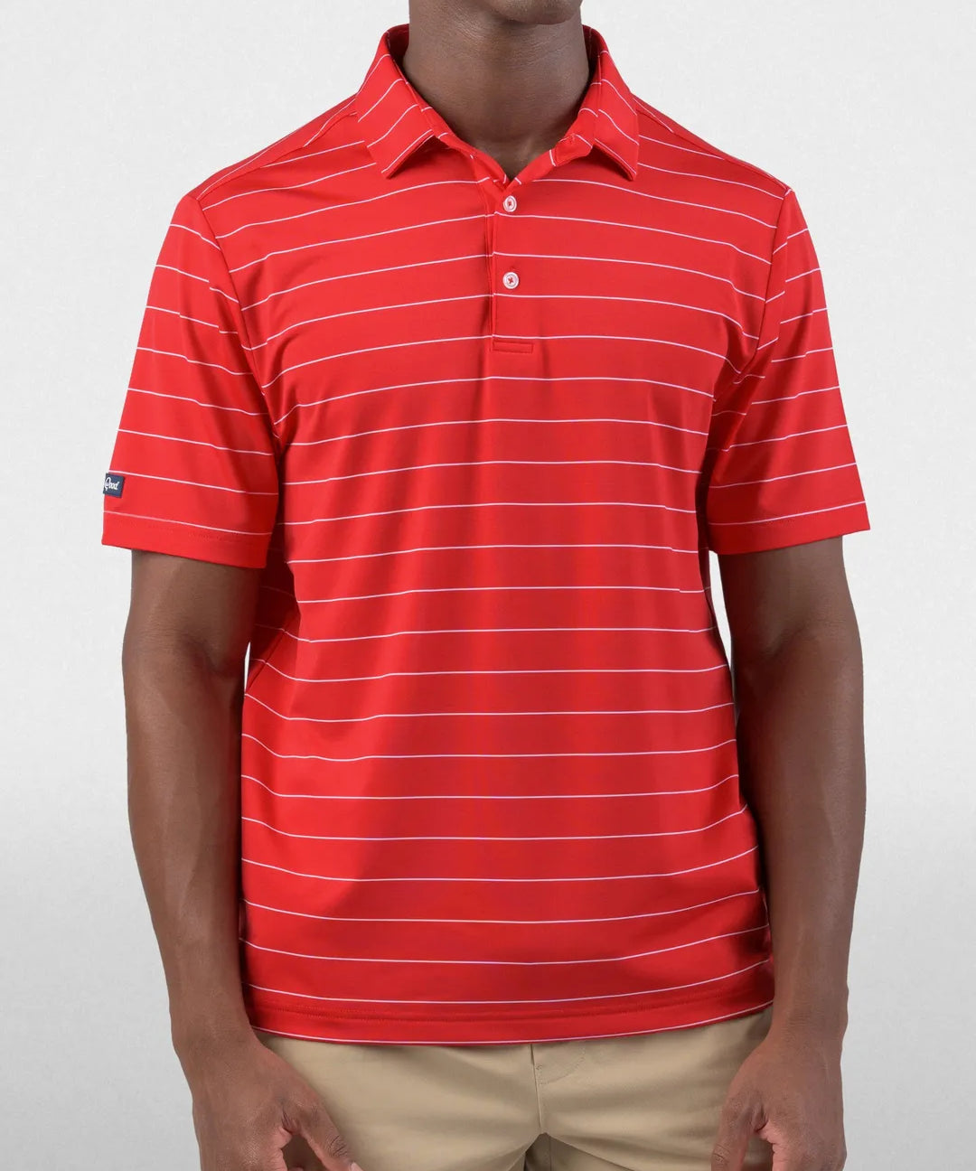 Striped It Polo - Good Good Golf performance golf polo