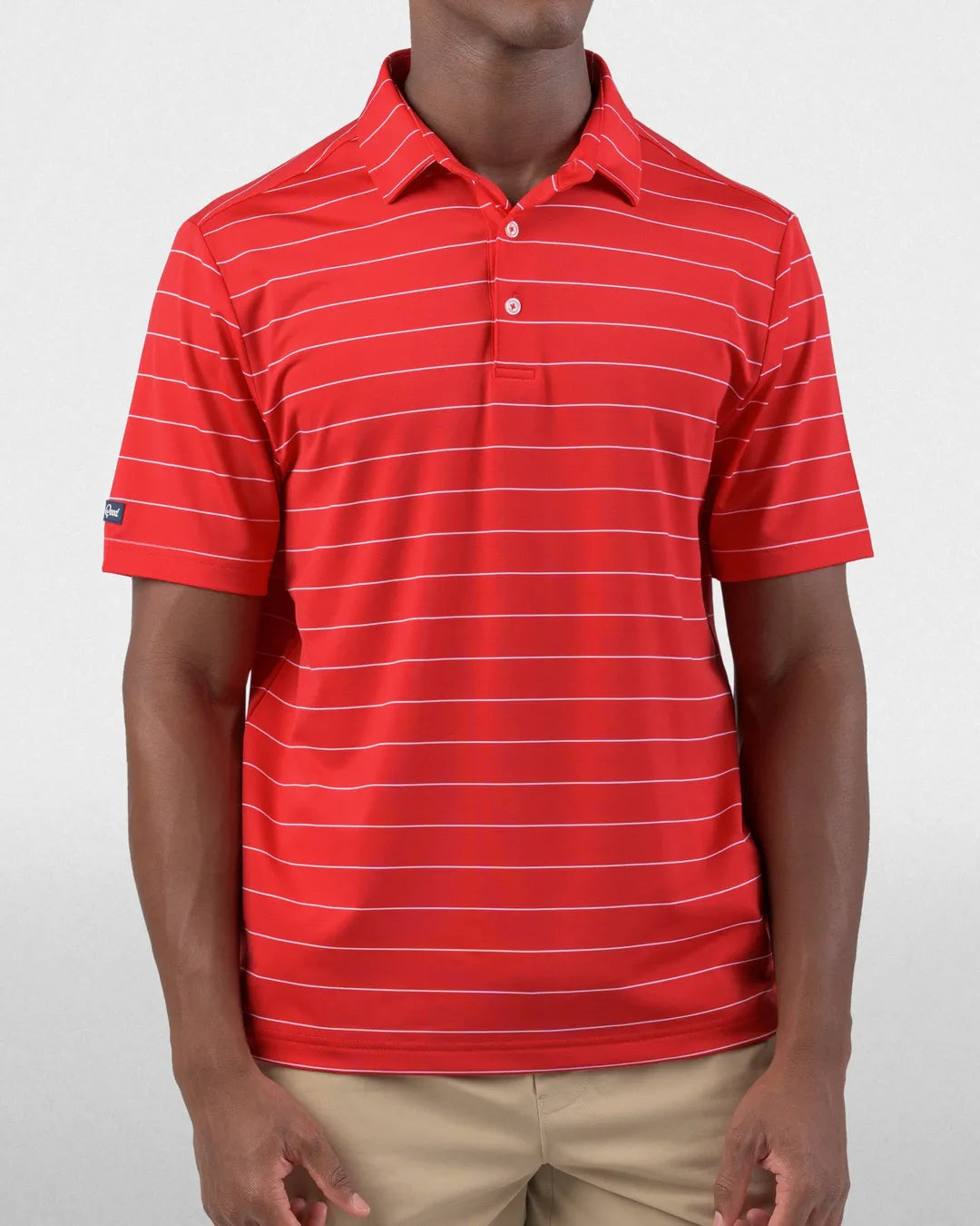 Striped It Polo - Good Good Golf performance golf polo