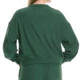 First Cut Terry Cropped Crew