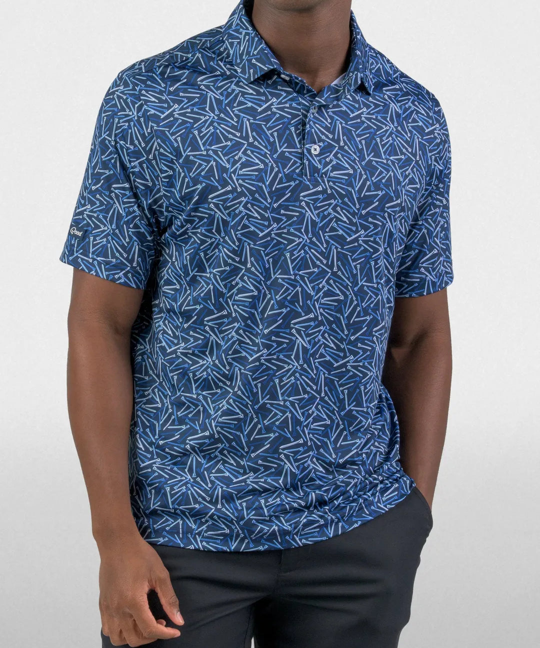 Tee Toss Polo - Good Good Golf performance golf polo