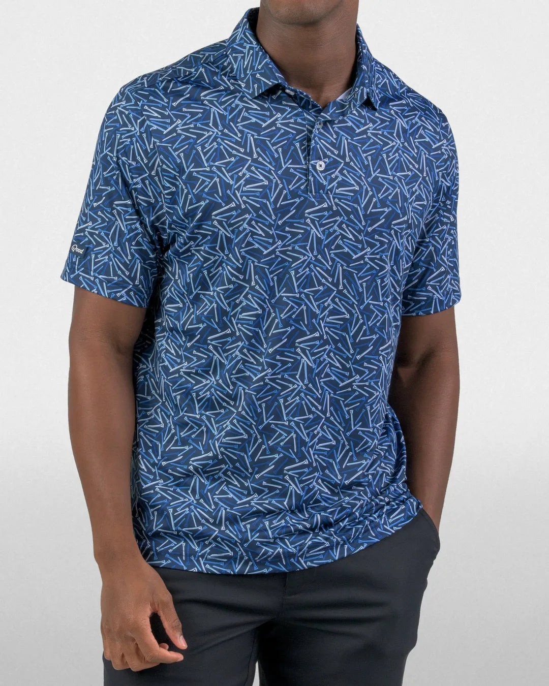 Tee Toss Polo - Good Good Golf performance golf polo