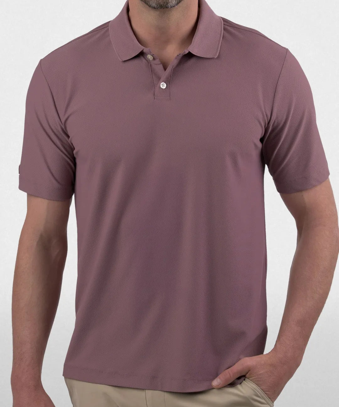 Through The Grapevine Textured Polo - Good Good Golf performance golf polo