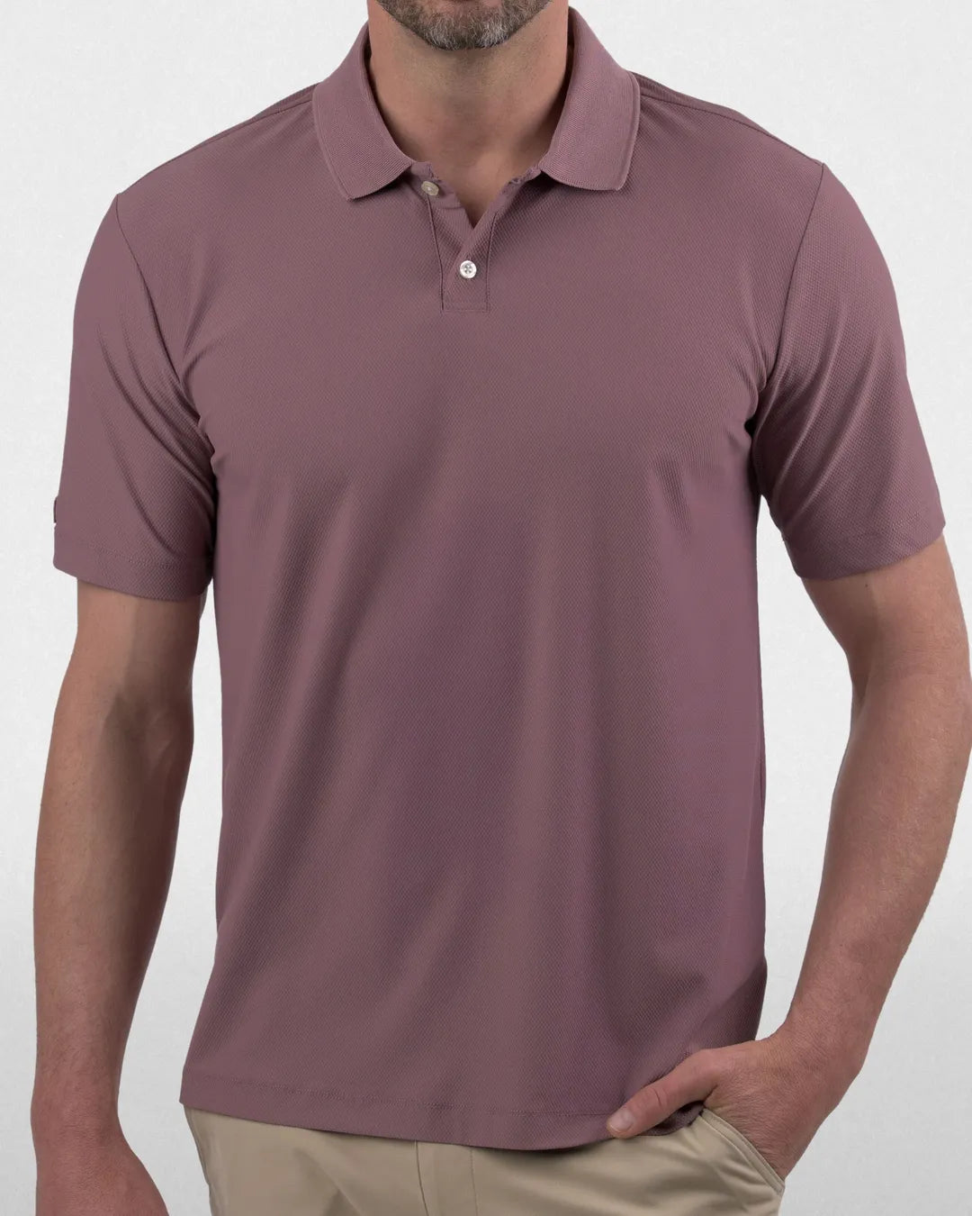 Through The Grapevine Textured Polo - Good Good Golf performance golf polo