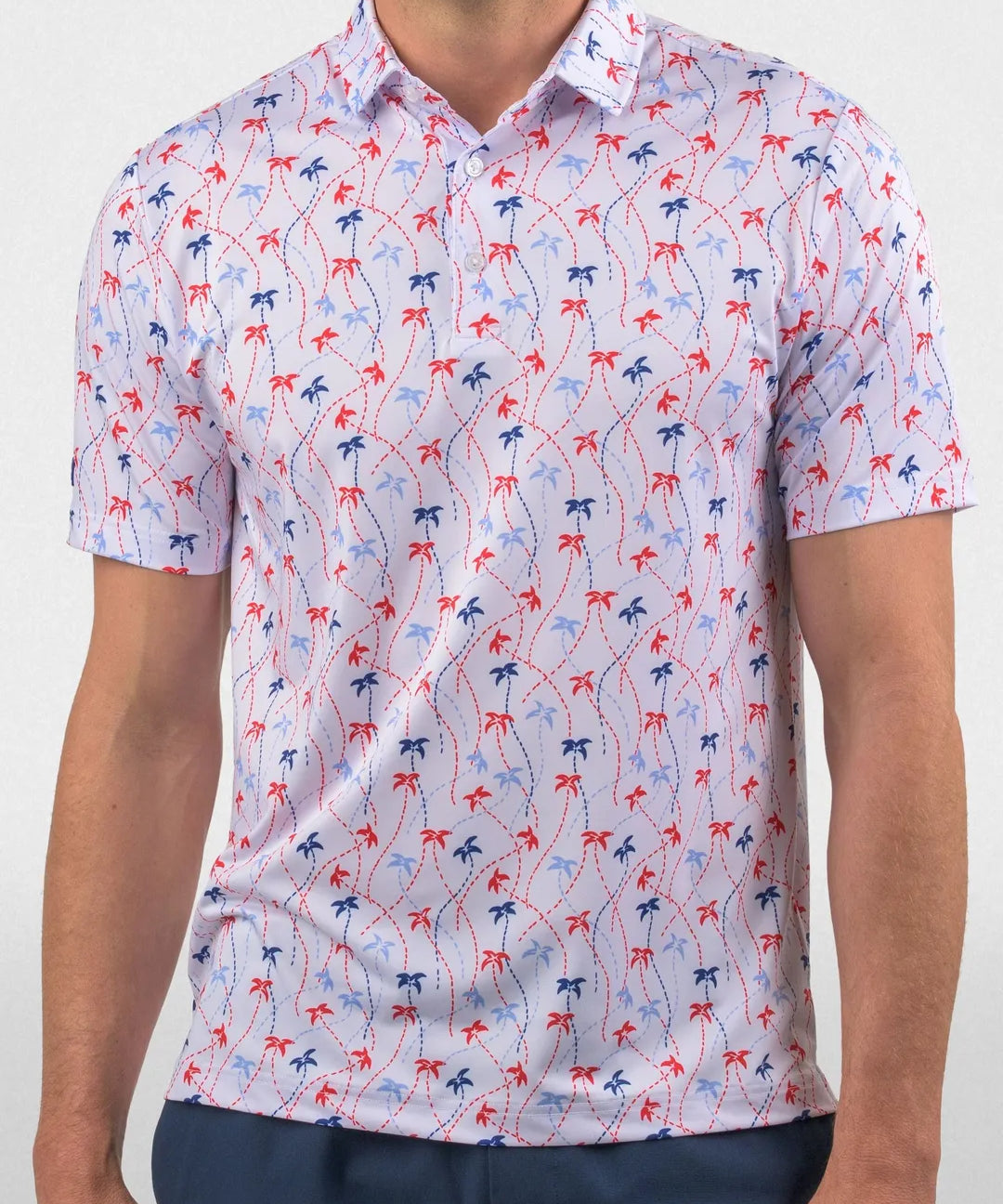 Tracer Palm Polo - Good Good Golf performance golf polo