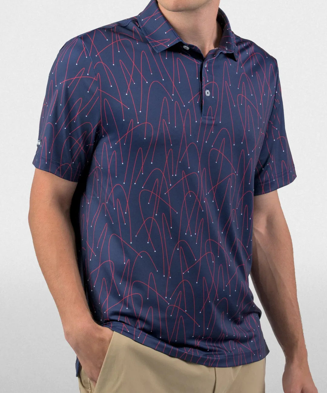 Tracer Polo - Good Good Golf performance golf polo
