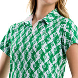 Women’s Cactus Chevron Polo