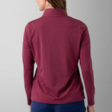 Women's Crimson Q-Zip
