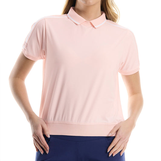 Women’s Desert Sand Textured Polo