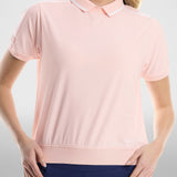 Women’s Desert Sand Textured Polo