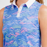 Makin' Waves Sleeveless Polo