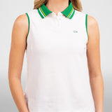 Show Out Sleeveless Polo
