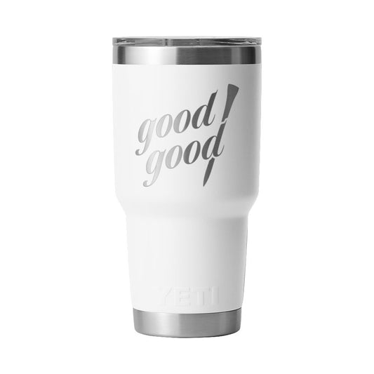 Good Good x Yeti Rambler 30 oz. Tumbler White