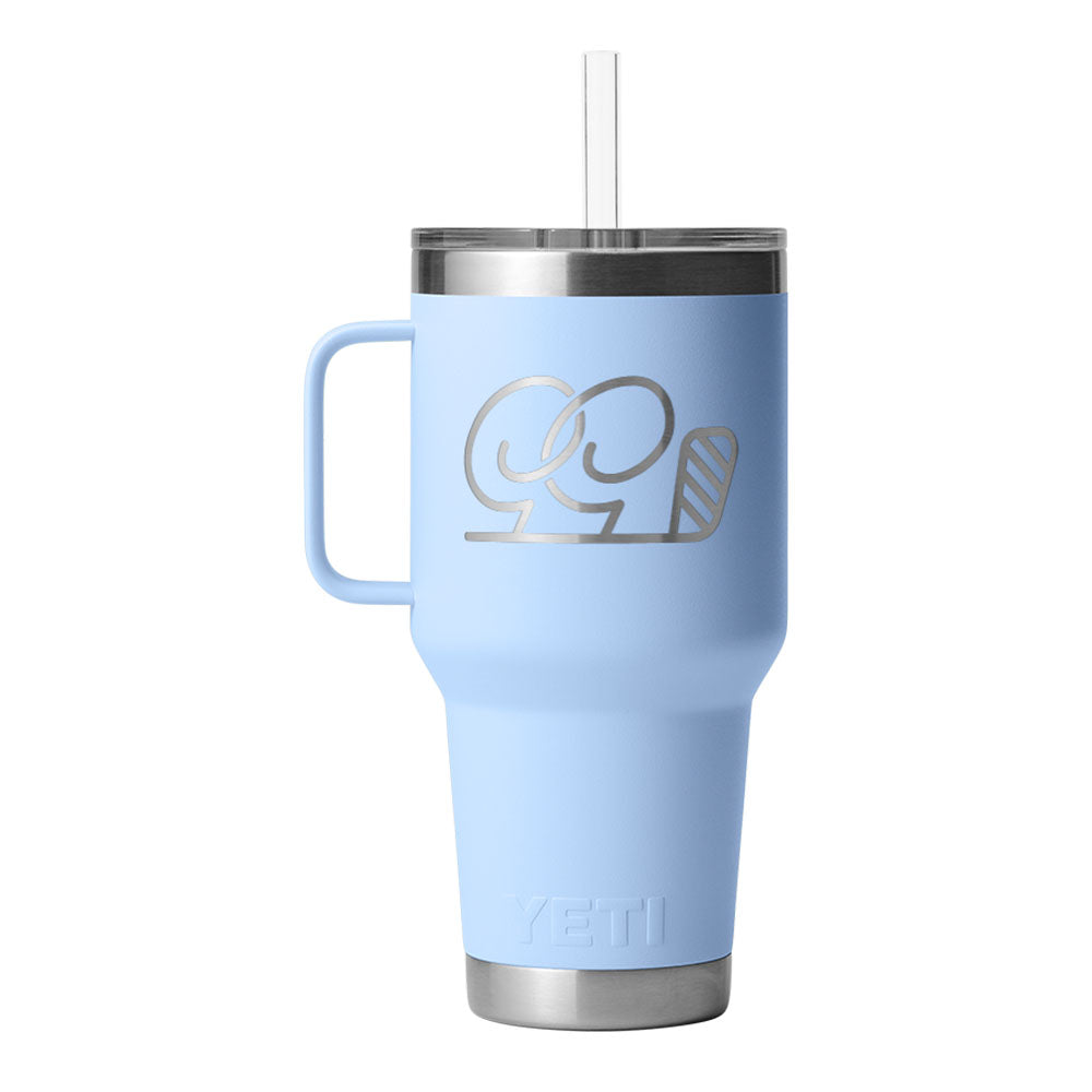 Good Good x Yeti Rambler 35 oz. Straw Mug GG Blue
