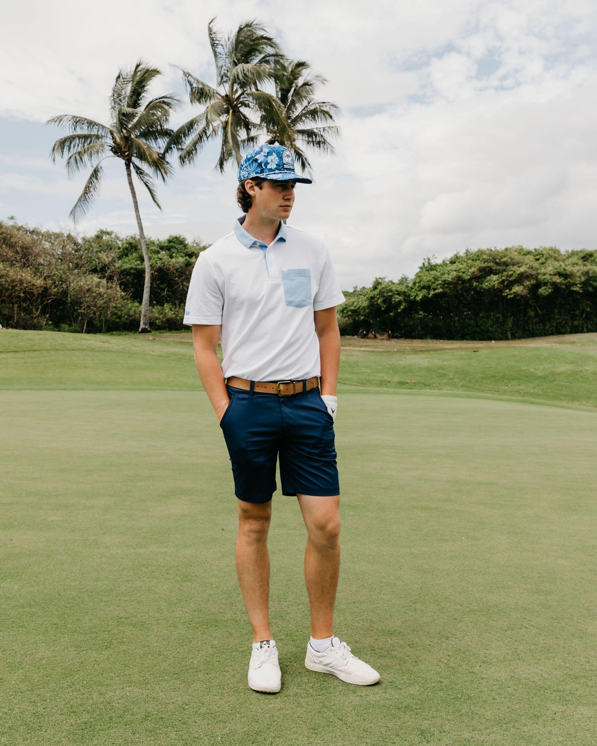 Go Low Pocket Polo - Spring Performance Polo by Good Good Golf
