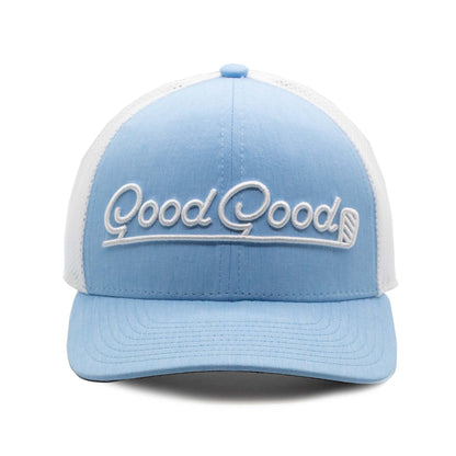 Birdie Blue Trucker Hat | Good Good Golf