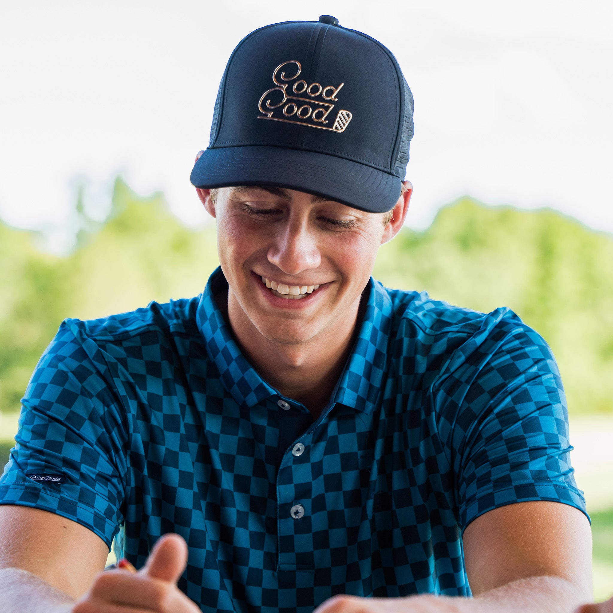 igh Gloss Life Trucker - Exclusive Golf Trucker Hat