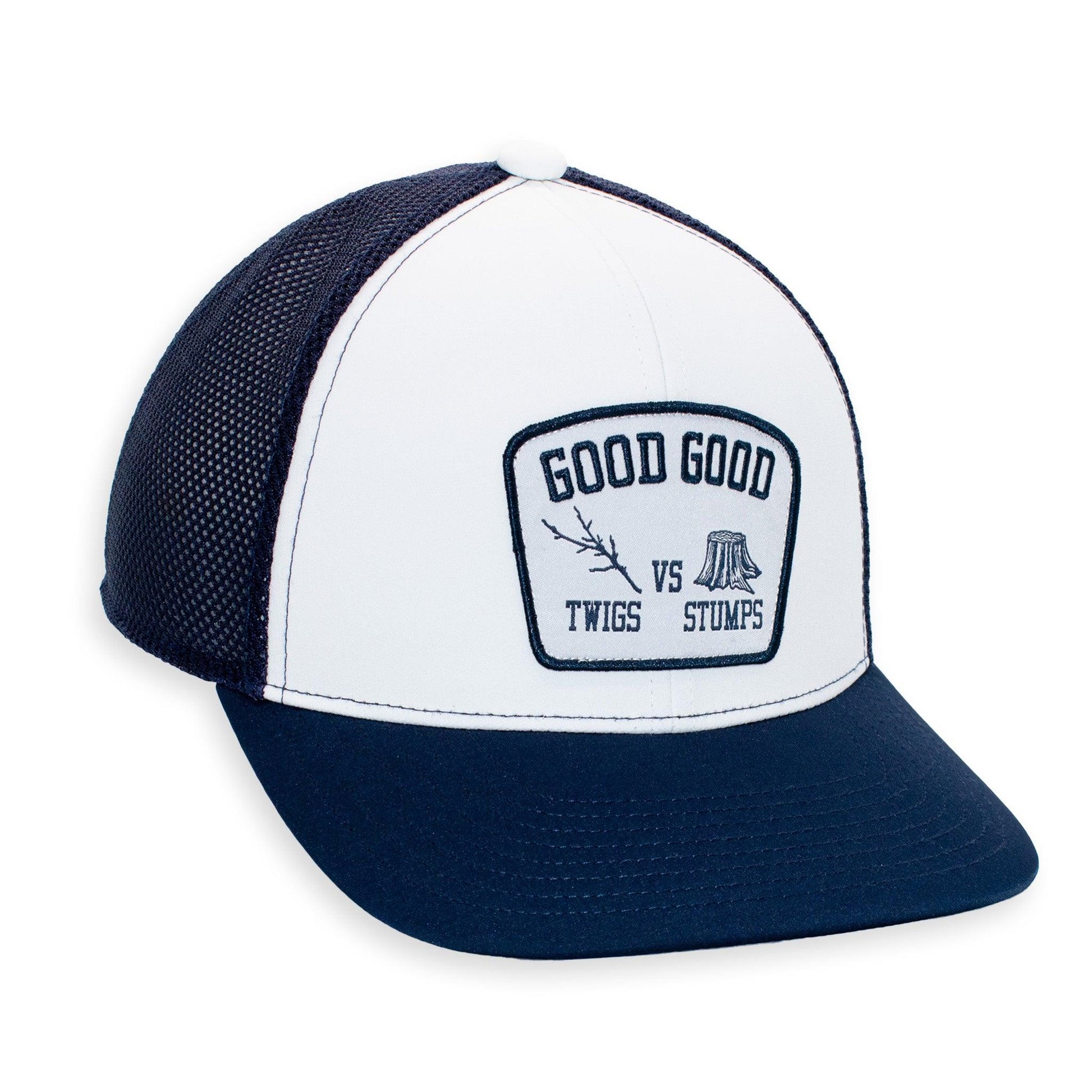 Twigs vs. Stumps Trucker Hat - Good Good Golf