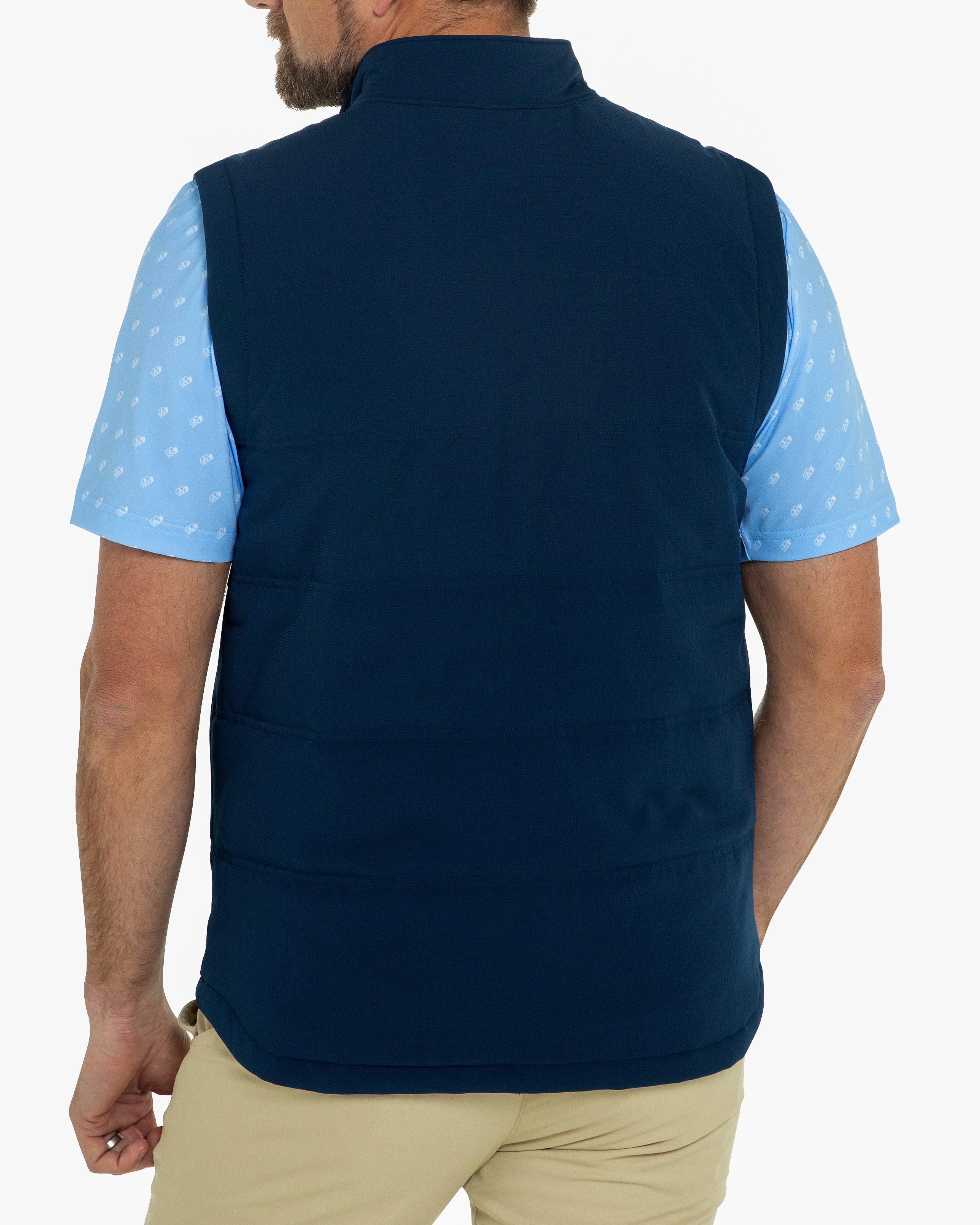 Flyer Quilted Vest - Stay Warm and Comfortable On and Off The Course – Good  Good Golf